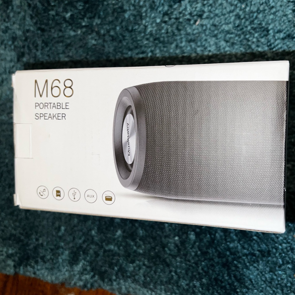 3/$15 MusiBaby Wireless Bluetooth Portable Blue Speaker Freestanding - Picture 10 of 13